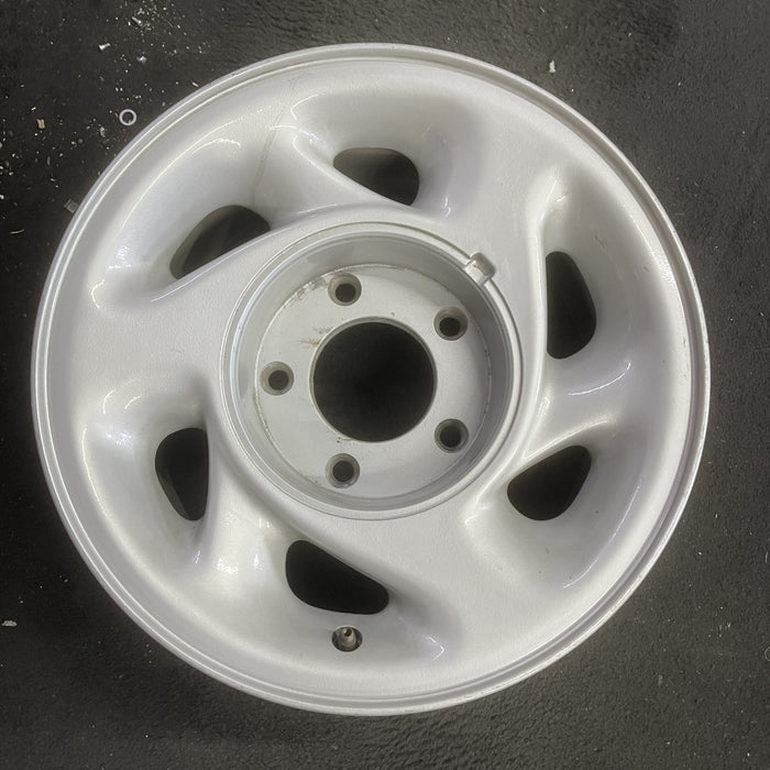 15" DODGE 150 VAN 94 15x7, aluminum Original OEM Wheel Rim - Angle View