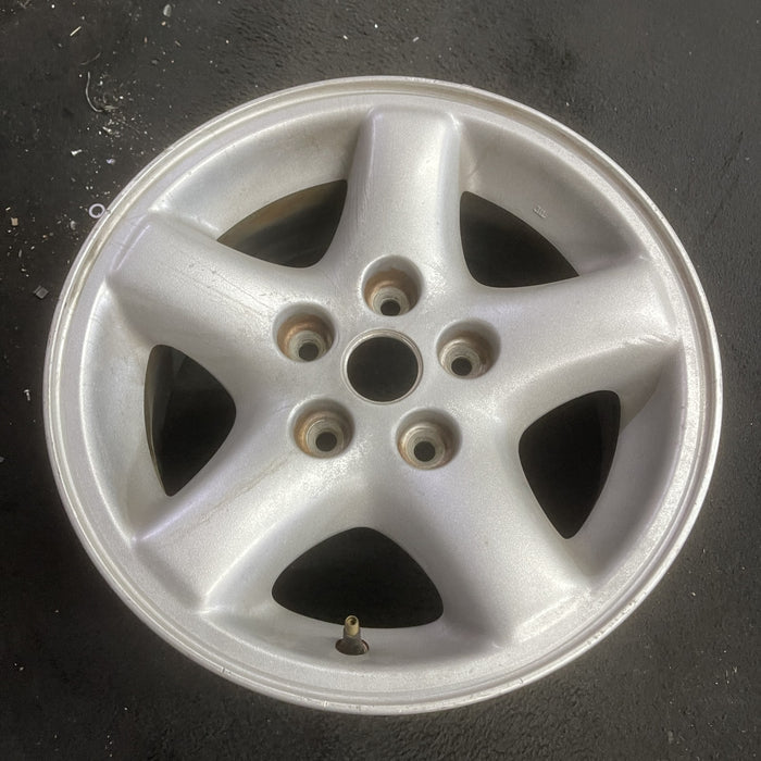 15" CHEROKEE 01 15x7, aluminum Original OEM Wheel Rim - Side Profile
