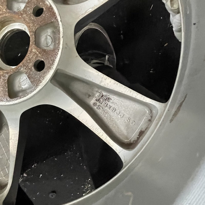 18" MAZDA RX8 04-07 18x8 alloy 5 spoke dull finish Original OEM Wheel Rim