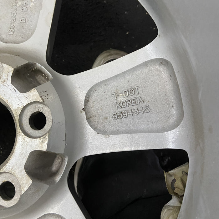 16" MALIBU 04-05 VIN Z , 16x6.5, aluminum, , silver Original OEM Wheel Rim