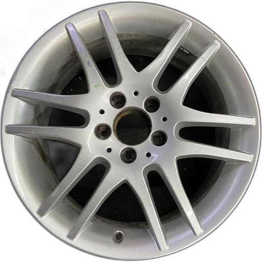 17" MERCEDES CLK 08-09 209 Type; CLK350, 17x7.5 , 12 spoke Original OEM Wheel - Front View