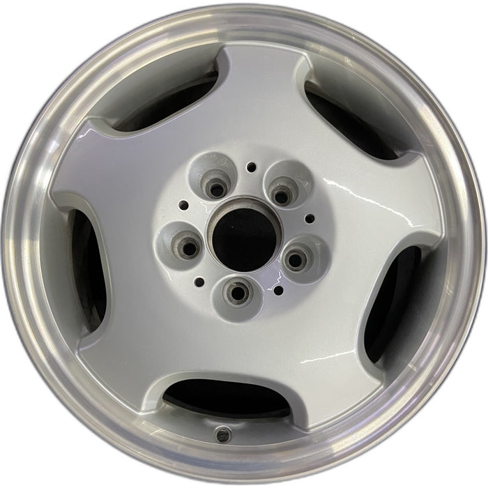 16" MERCEDES E-CLASS 96-97 210 Type; E300D, 16x7.5, 5 hole Original OEM Wheel - Front View