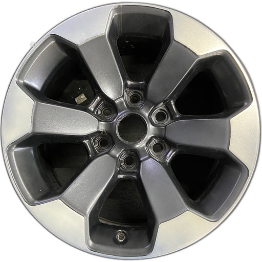 18" DODGE 1500 PICKUP 19-21 , 18x8 , , 6 spoke, opt WBT Original OEM Wheel Rim - Front View