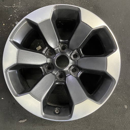 18" DODGE 1500 PICKUP 19-21 , 18x8 , , 6 spoke, opt WBT Original OEM Wheel Rim - Angle View