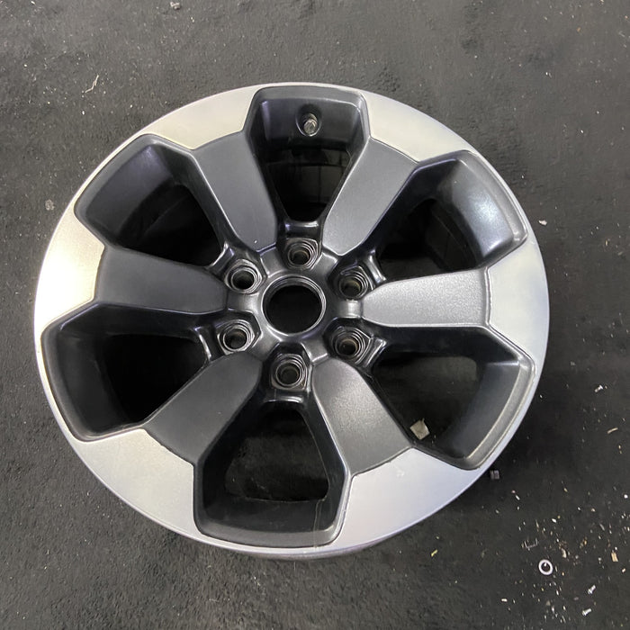 18" DODGE 1500 PICKUP 19-21 , 18x8 , , 6 spoke, opt WBT Original OEM Wheel Rim - Close-Up Detail