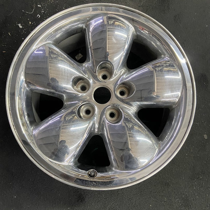 20" DODGE 1500 PICKUP 02-03 20x9 aluminum chrome clad chrome plastic Original - Front View