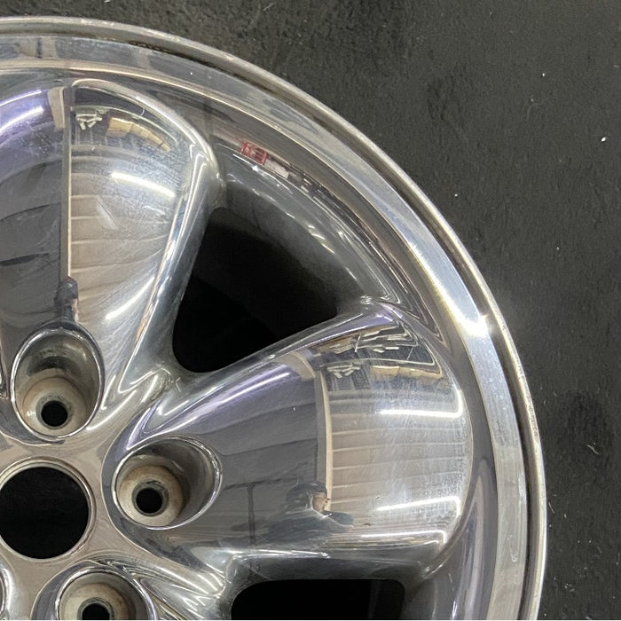 20" DODGE 1500 PICKUP 02-03 20x9 aluminum chrome clad chrome plastic Original - Close-Up Detail