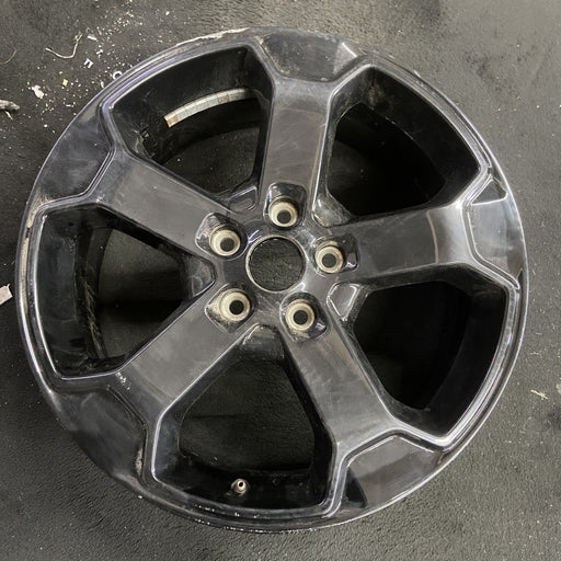 20" GRAND CHEROKEE 18 20x8, 5 spoke, straight spoke Original OEM Wheel Rim - Angle View