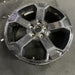 20" GRAND CHEROKEE 18 20x8, 5 spoke, straight spoke Original OEM Wheel Rim - Side Profile