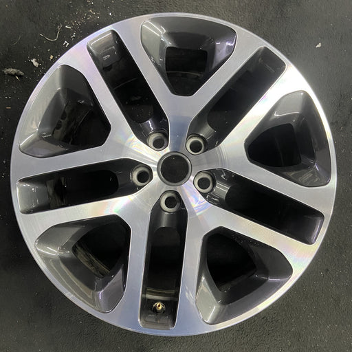 20" DEFENDER 20-24 20x8.5, 5 spoke, double spoke Original OEM Wheel Rim - Angle View