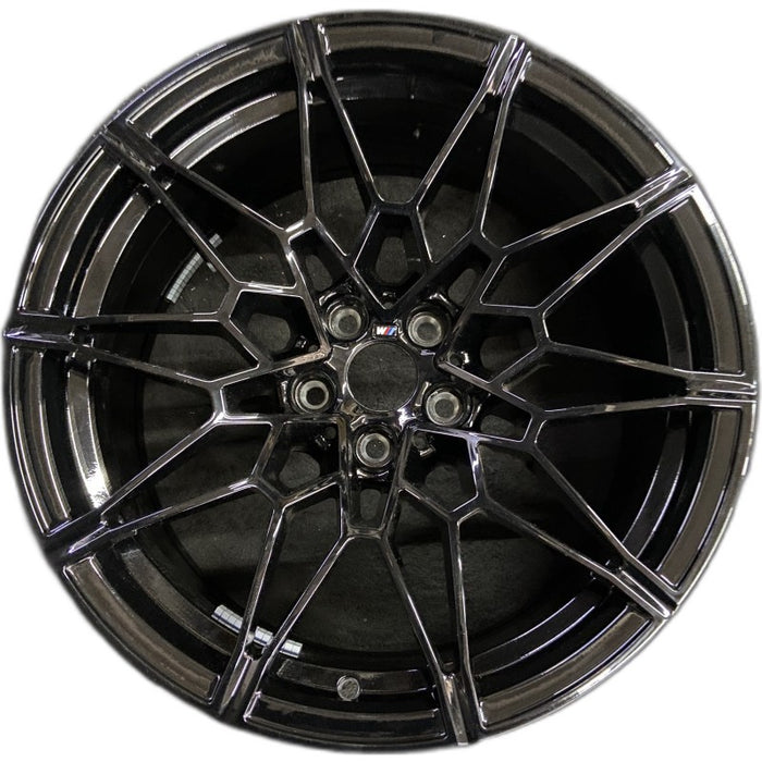 19" BMW M3 21-24 19x9.5 10 spoke diamd spoke w/o machined face Original OEM - Front View