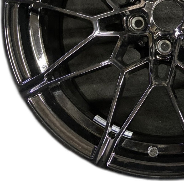 19" BMW M3 21-24 19x9.5 10 spoke diamd spoke w/o machined face Original OEM - Back View