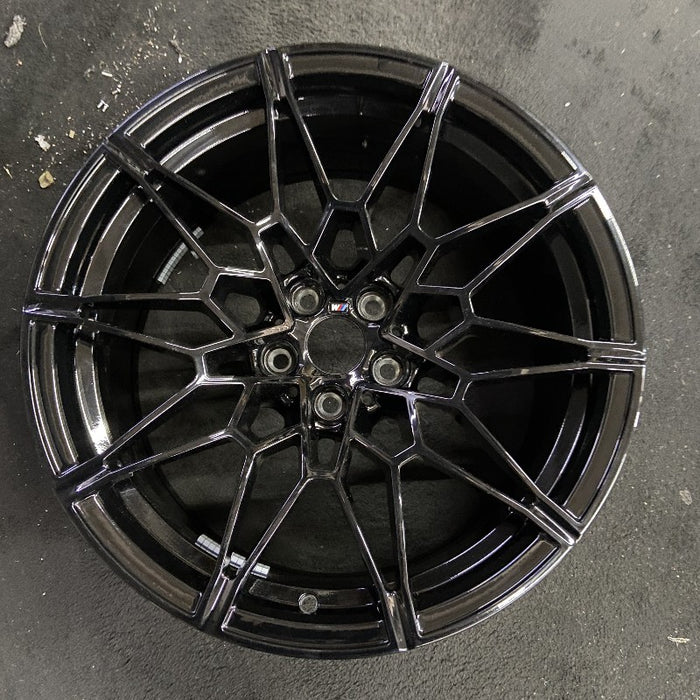 19" BMW M3 21-24 19x9.5 10 spoke diamd spoke w/o machined face Original OEM Wheel Rim