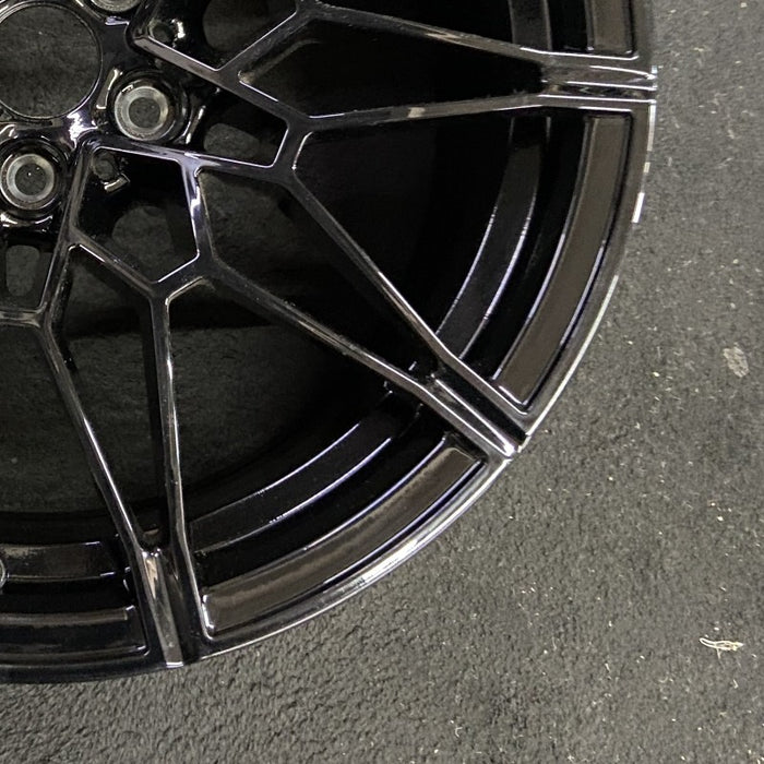 19" BMW M3 21-24 19x9.5 10 spoke diamd spoke w/o machined face Original OEM Wheel Rim