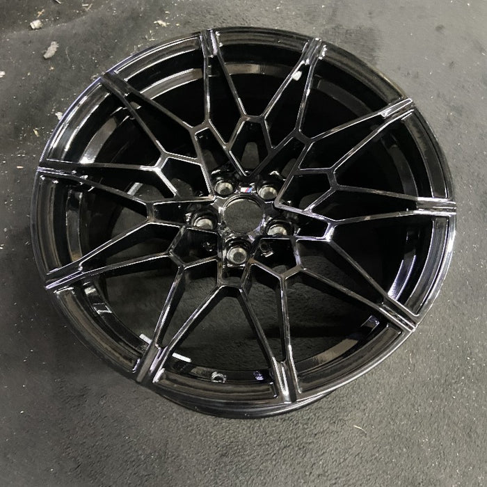 19" BMW M3 21-24 19x9.5 10 spoke diamd spoke w/o machined face Original OEM Wheel Rim