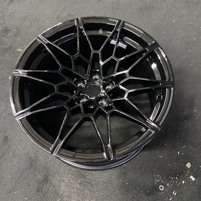 19" BMW M3 21-24 19x9.5 10 spoke diamd spoke w/o machined face Original OEM Wheel Rim