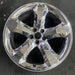 20" CHALLENGER 11-12 20x8, , chrome clad, lug nut centered between spokes - Angle View