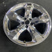 20" CHALLENGER 11-12 20x8, , chrome clad, lug nut centered between spokes - Side Profile