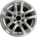 18" SIERRA 1500 PICKUP 19 , 18x8.5, 10 spoke, silver Original OEM Wheel Rim - Front View