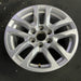 18" SIERRA 1500 PICKUP 19 , 18x8.5, 10 spoke, silver Original OEM Wheel Rim - Side Profile