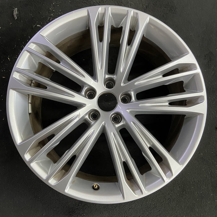 20" AUDI A7 19 20x8.5 Original OEM Wheel Rim - Angle View