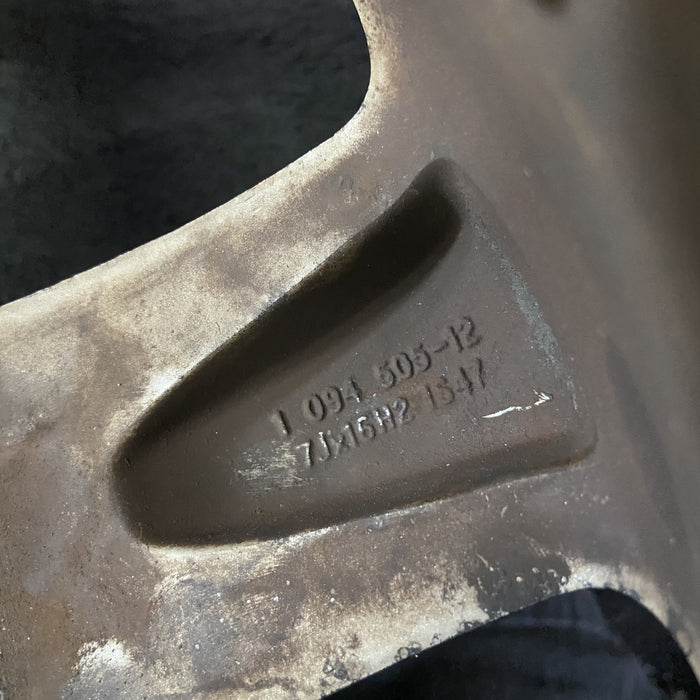 16" BMW 320i 01-05 , 16x7, alloy, 5 spoke, cupped Original OEM Wheel Rim