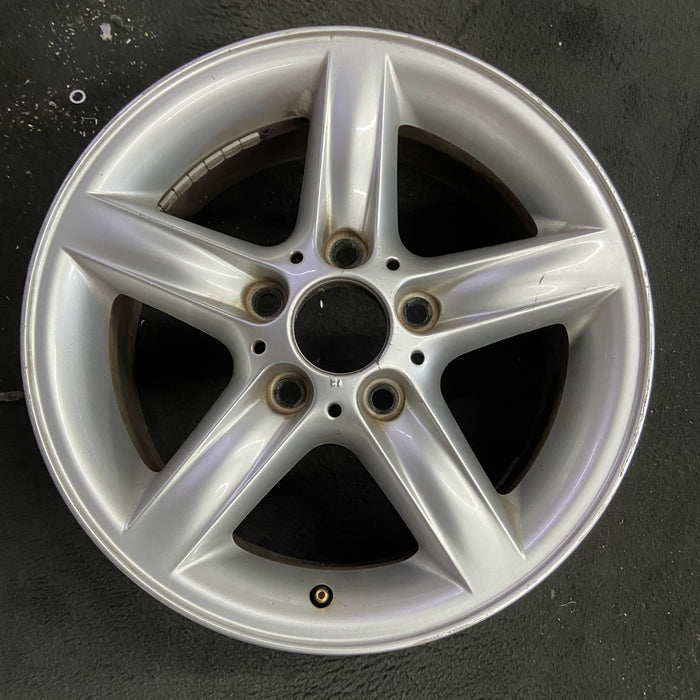 16" BMW 320i 01-05 , 16x7, alloy, 5 spoke, cupped Original OEM Wheel Rim