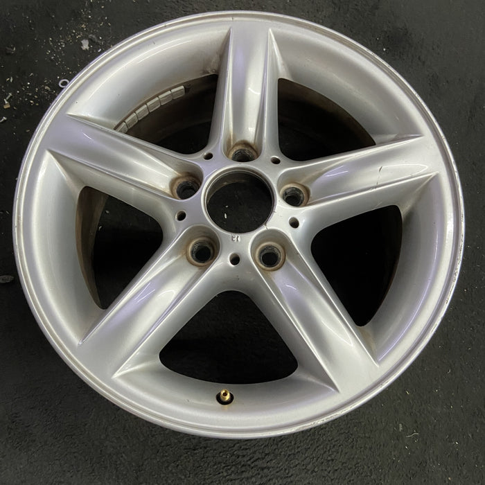 16" BMW 320i 01-05 , 16x7, alloy, 5 spoke, cupped Original OEM Wheel Rim