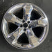 20" CHALLENGER 11-12 20x8, , chrome clad, lug nut centered between spokes - Angle View
