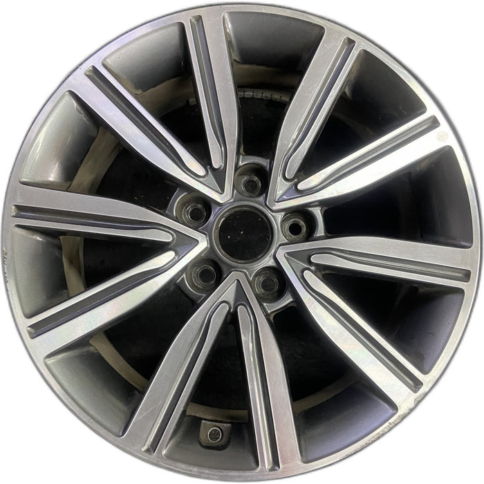 17" OPTIMA 19 17x7 , 10 spoke Original OEM Wheel Rim - Front View