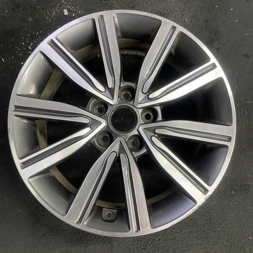 17" OPTIMA 19 17x7 , 10 spoke Original OEM Wheel Rim - Angle View