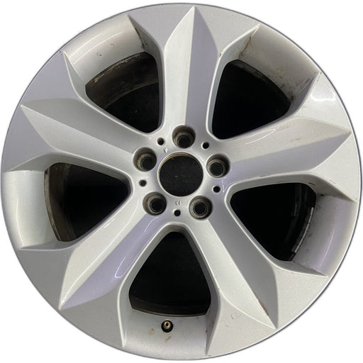 19" BMW X6 08-09 19x9 , front , 5 spoke, wide groove spoke Original OEM Wheel - Front View