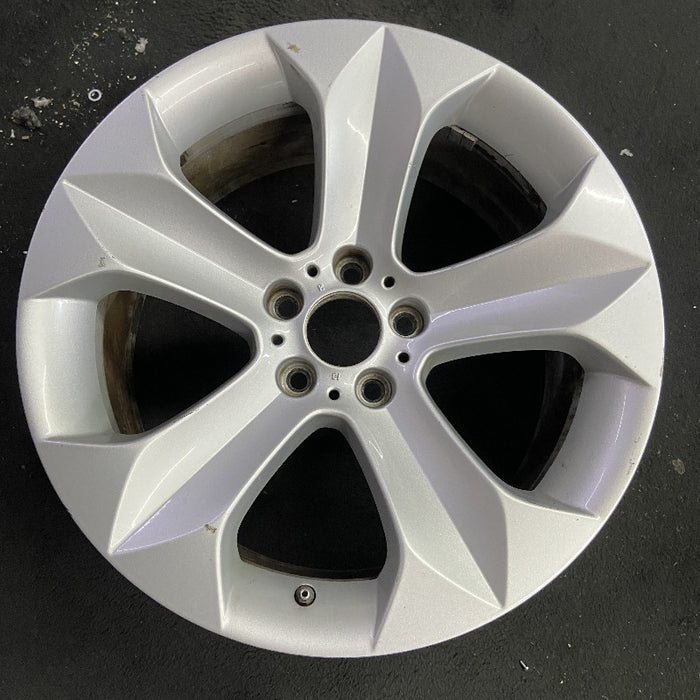 19" BMW X6 08-09 19x9 , rear , , wide groove spoke Original OEM Wheel Rim - Front View