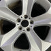 19" BMW X6 08-09 19x9 , rear , , wide groove spoke Original OEM Wheel Rim - Angle View