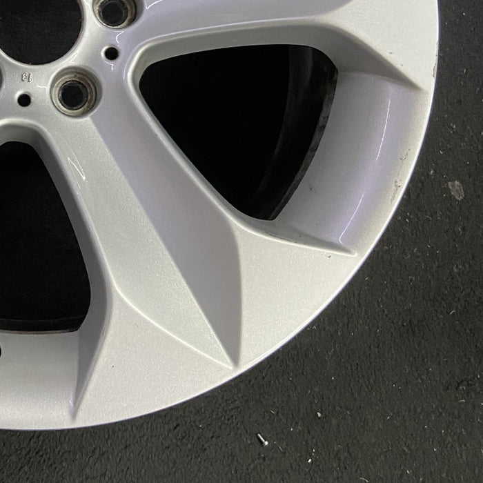 19" BMW X6 08-09 19x9 , rear , , wide groove spoke Original OEM Wheel Rim - Back View