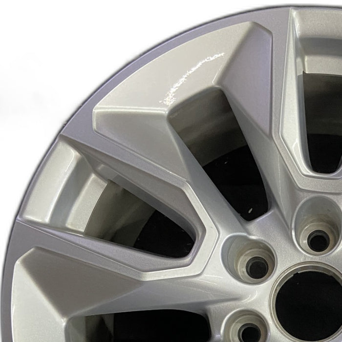 20" SIERRA 1500 PICKUP 19 20x9 10 spoke opt NZP Original OEM Wheel Rim - Angle View