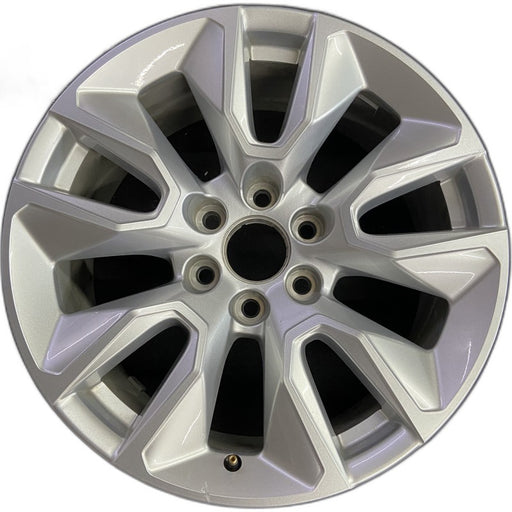 20" SIERRA 1500 PICKUP 19 20x9 10 spoke opt NZP Original OEM Wheel Rim - Front View