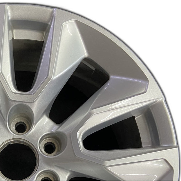 20" SIERRA 1500 PICKUP 19 20x9 10 spoke opt NZP Original OEM Wheel Rim - Side Profile