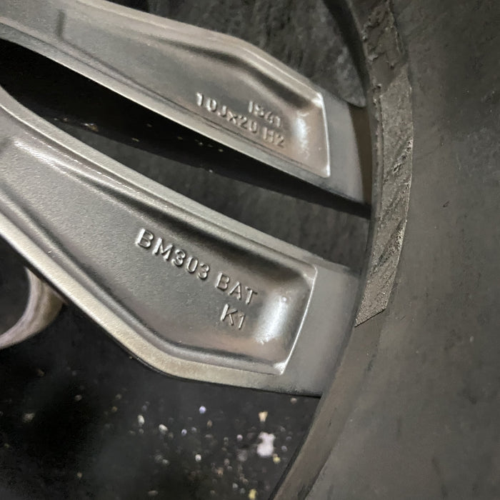 20" BMW 740e 18-19 20x10, 10 spoke, Original OEM Wheel Rim - Additional View