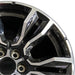 20" COLORADO 25 20x9 6 spoke open spoke opt SNU Original OEM Wheel Rim - Side Profile