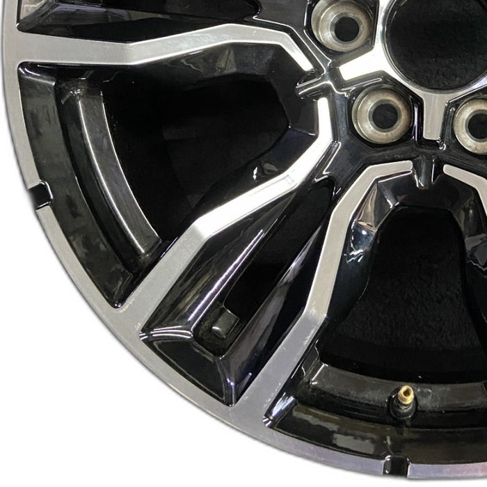 20" COLORADO 25 20x9 6 spoke open spoke opt SNU Original OEM Wheel Rim - Back View
