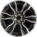 20" COLORADO 25 20x9 6 spoke open spoke opt SNU Original OEM Wheel Rim - Front View