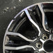 20" COLORADO 25 20x9 6 spoke open spoke opt SNU Original OEM Wheel Rim - Side Profile