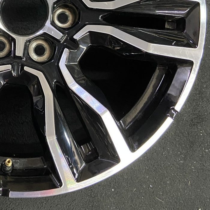 20" COLORADO 25 20x9 6 spoke open spoke opt SNU Original OEM Wheel Rim - Back View