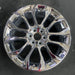 22" SIERRA 1500 PICKUP 23 22x9, raised spoke, 12 spoke, chrome Original OEM - Angle View