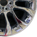 22" SIERRA 1500 PICKUP 23 22x9 raised spoke 12 spoke chrome opt SSI Original - Close-Up Detail