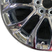 22" SIERRA 1500 PICKUP 23 22x9 raised spoke 12 spoke chrome opt SSI Original - Back View