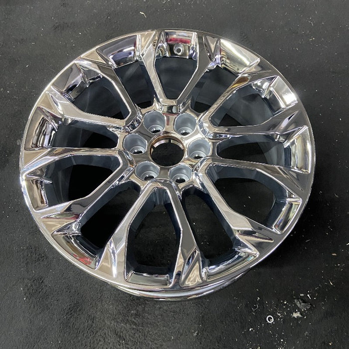 22" SIERRA 1500 PICKUP 23 22x9 raised spoke 12 spoke chrome opt SSI Original - View 8