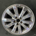 18" EDGE 07 18x7.5 , 10 spoke, chrome clad Original OEM Wheel Rim - Side Profile