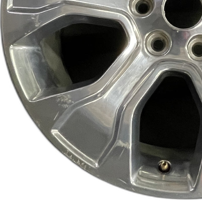 20" FORD F150 PICKUP 21-23 20x8.5 6 spoke polished Original OEM Wheel Rim - Back View